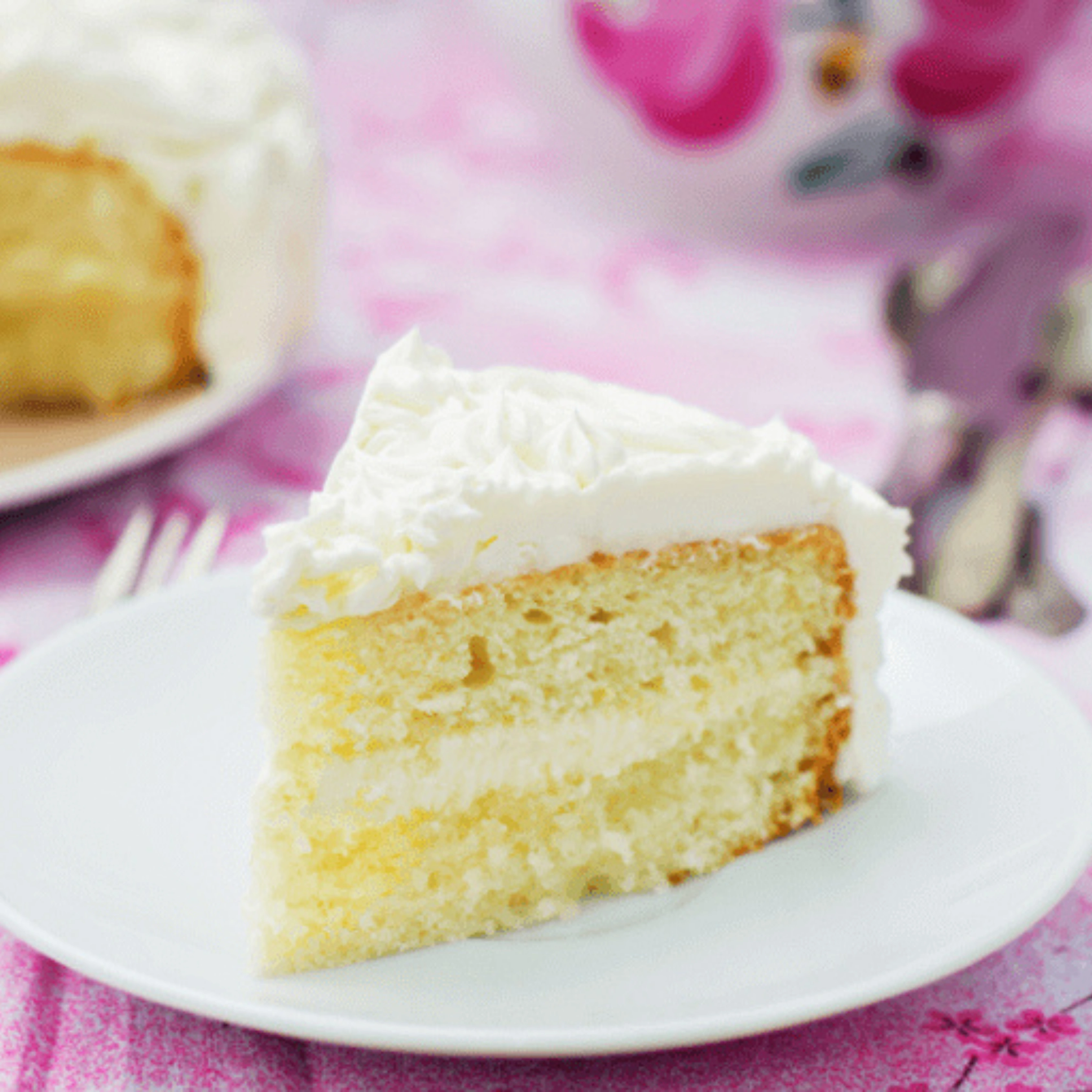 Egg-less Vanilla Cake